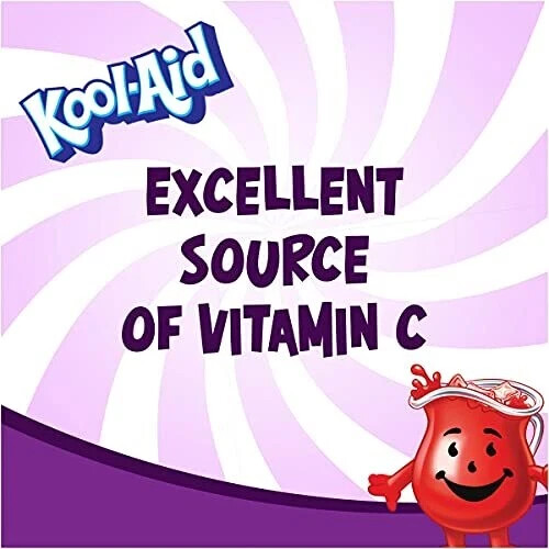 Kool-aid Grape Soft drink Mix 19 Oz Container(Pack of 2)