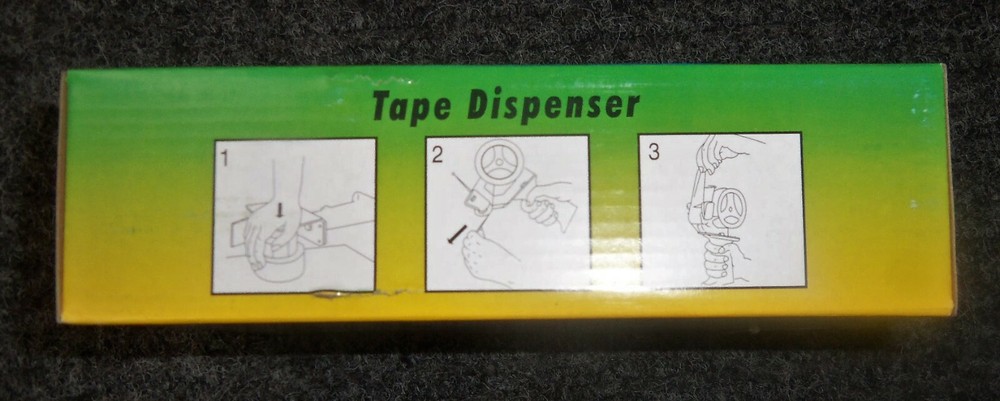 Hand-Held Industrial Side Loading Tape Dispenser NEW