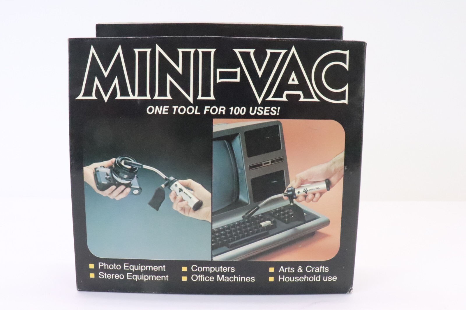 Mini-Vac Micro Cleaning Vacuum Computers Models Electronics Vintage NIB