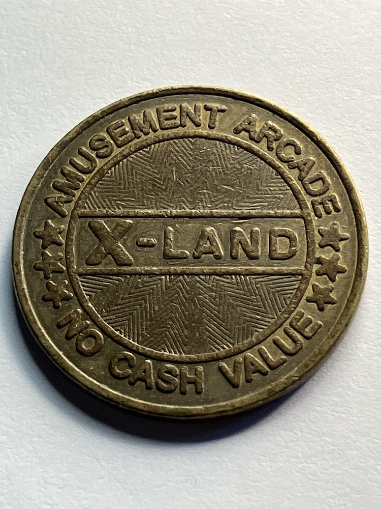 RARE X-LAND ARCADE TOKEN DEFUNCT #sw1