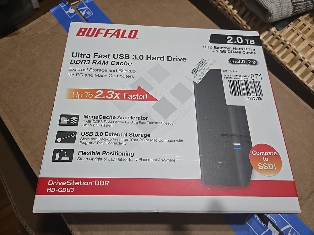 Buffalo 2TB HD-GD2-DU3