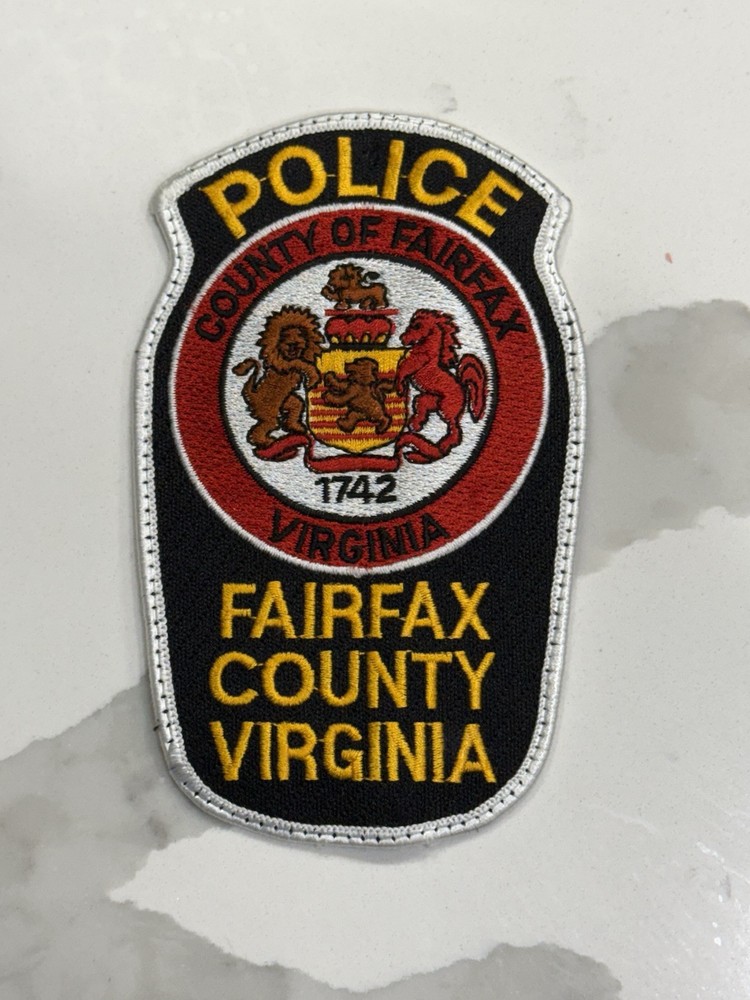 Fairfax County Virgin Police Patch