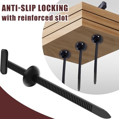 Pack Nylon Universal Cable Tie Buckle Zip Tie, Heavy Duty Self-Locking Push 200