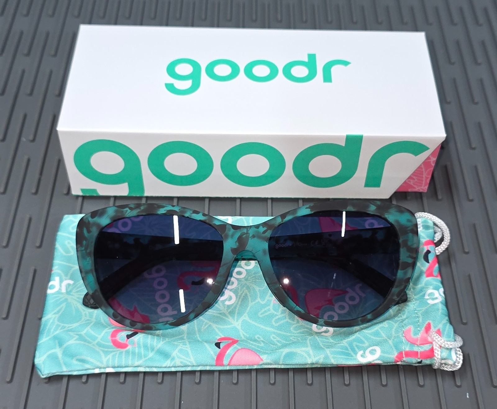 Goodr Sunglasses Polarized Don't Water The Wallflower GG Glam G G00558-GG-01