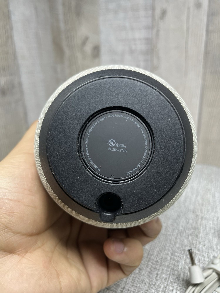 Google Home Smart Speaker Google Assistant Model Home w/AC Adapter