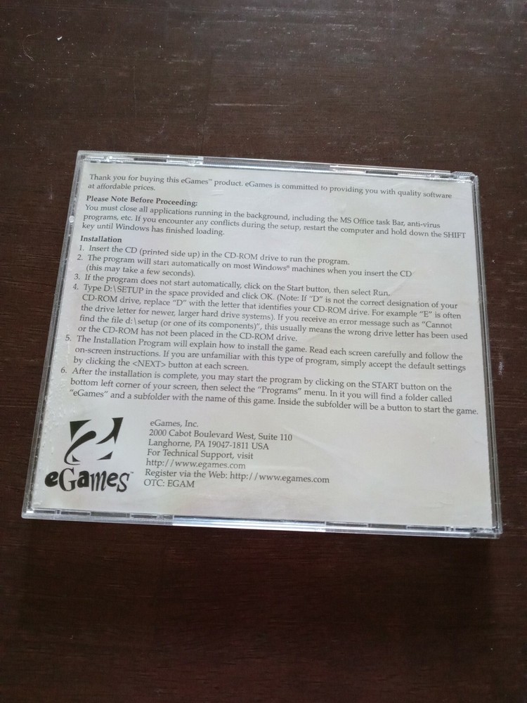 Solitaire Master 4 CD-ROM Games classic Old Windows