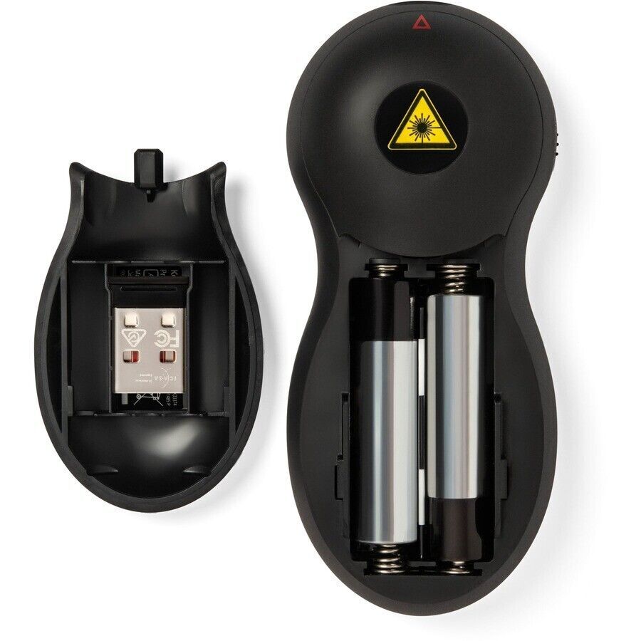 Kensington K33272WW Pointer Wireless Presentation 4 Buttons USB RF TAA BLACK