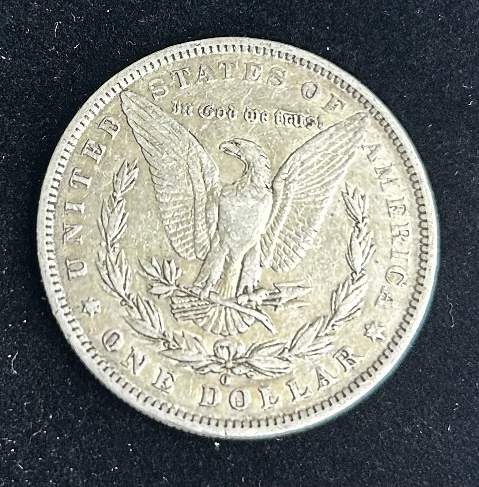 1881-O MORGAN SILVER DOLLAR, AU, Nice Example!