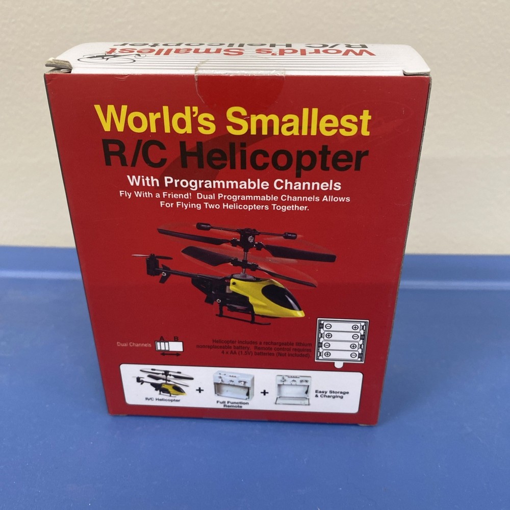 World’s Smallest R/C Helicopter