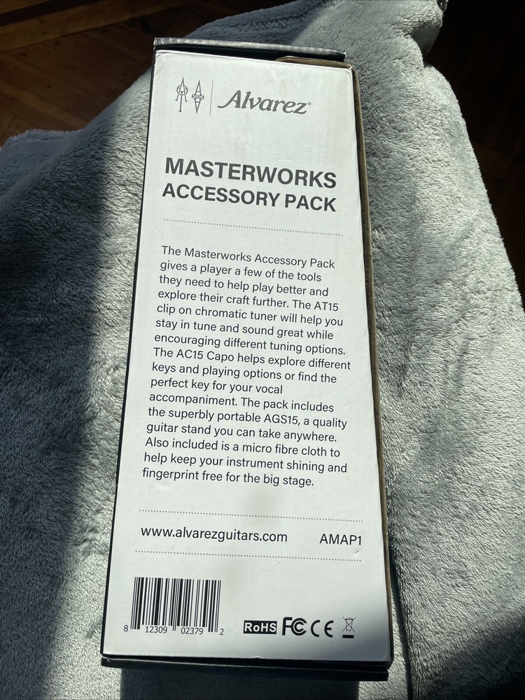Alvarez Masterworks Accessory Pack - Never Used Just Opened
