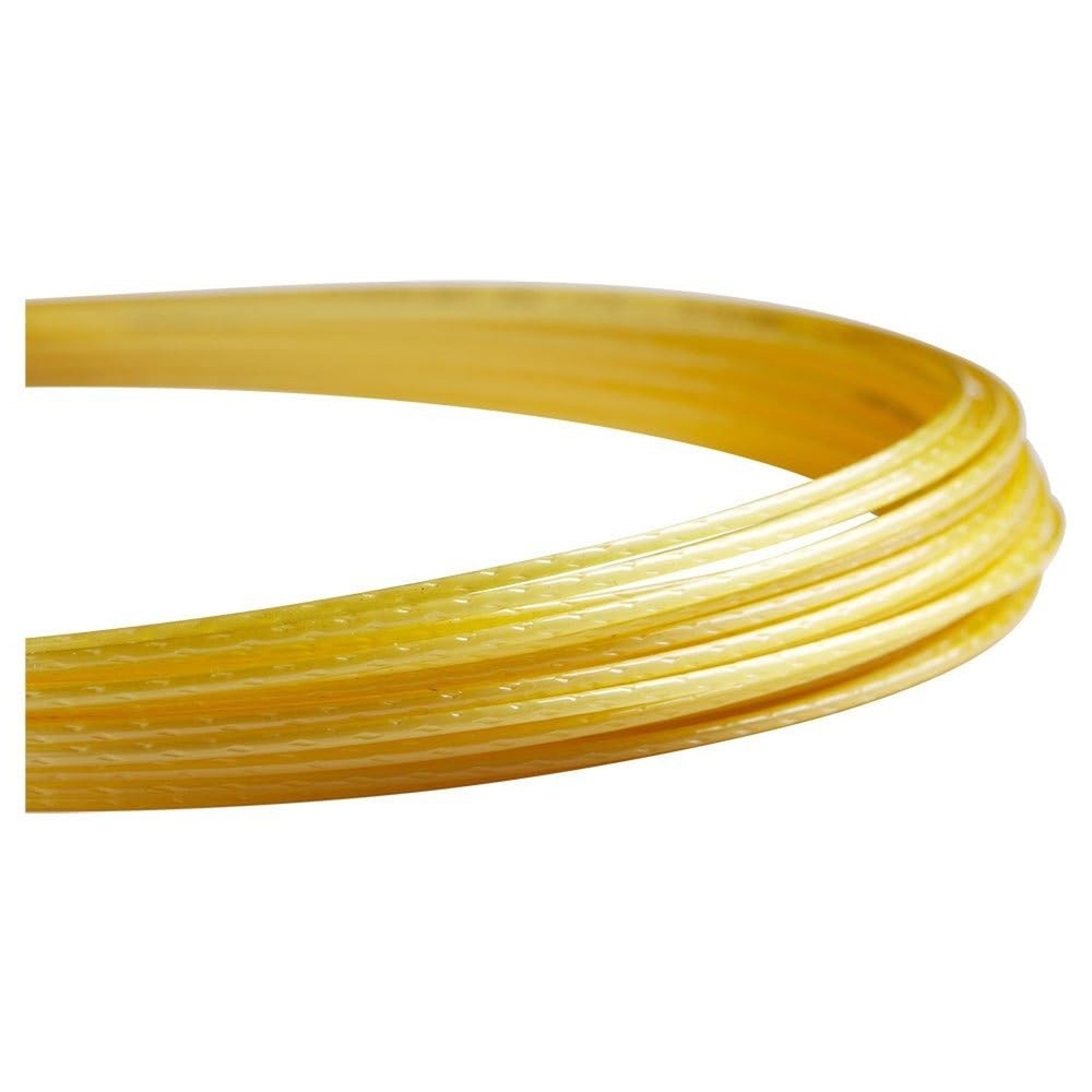 Luxilon 4G Rough 125 Tennis String - Set, Gold