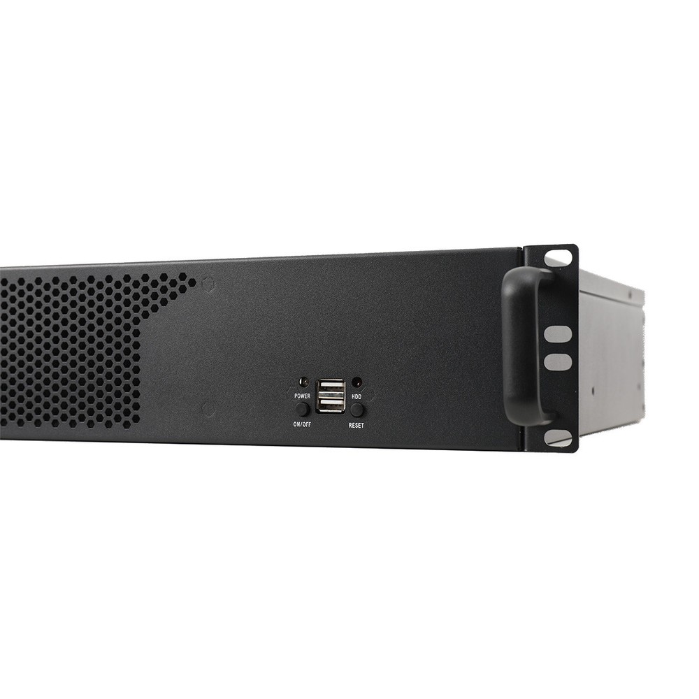 2U Network Server Rack Cabinet Chassis Rackmount Computer Case Enclosure ITX ATX