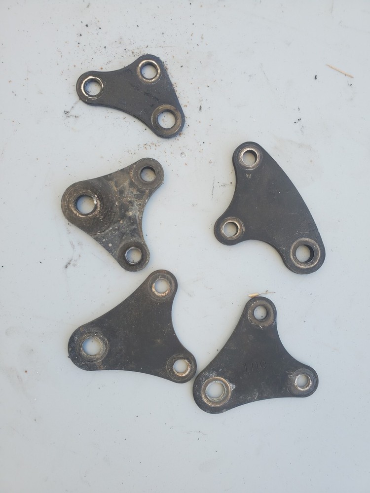 92 Honda CB750 Nighthawk engine mounting brackets