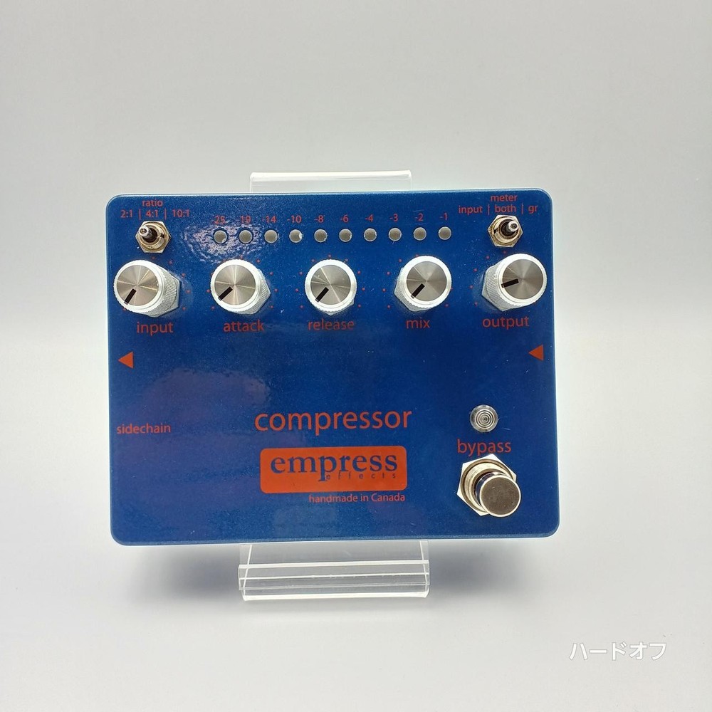 Empress Effects Compressor Bass Blue Model