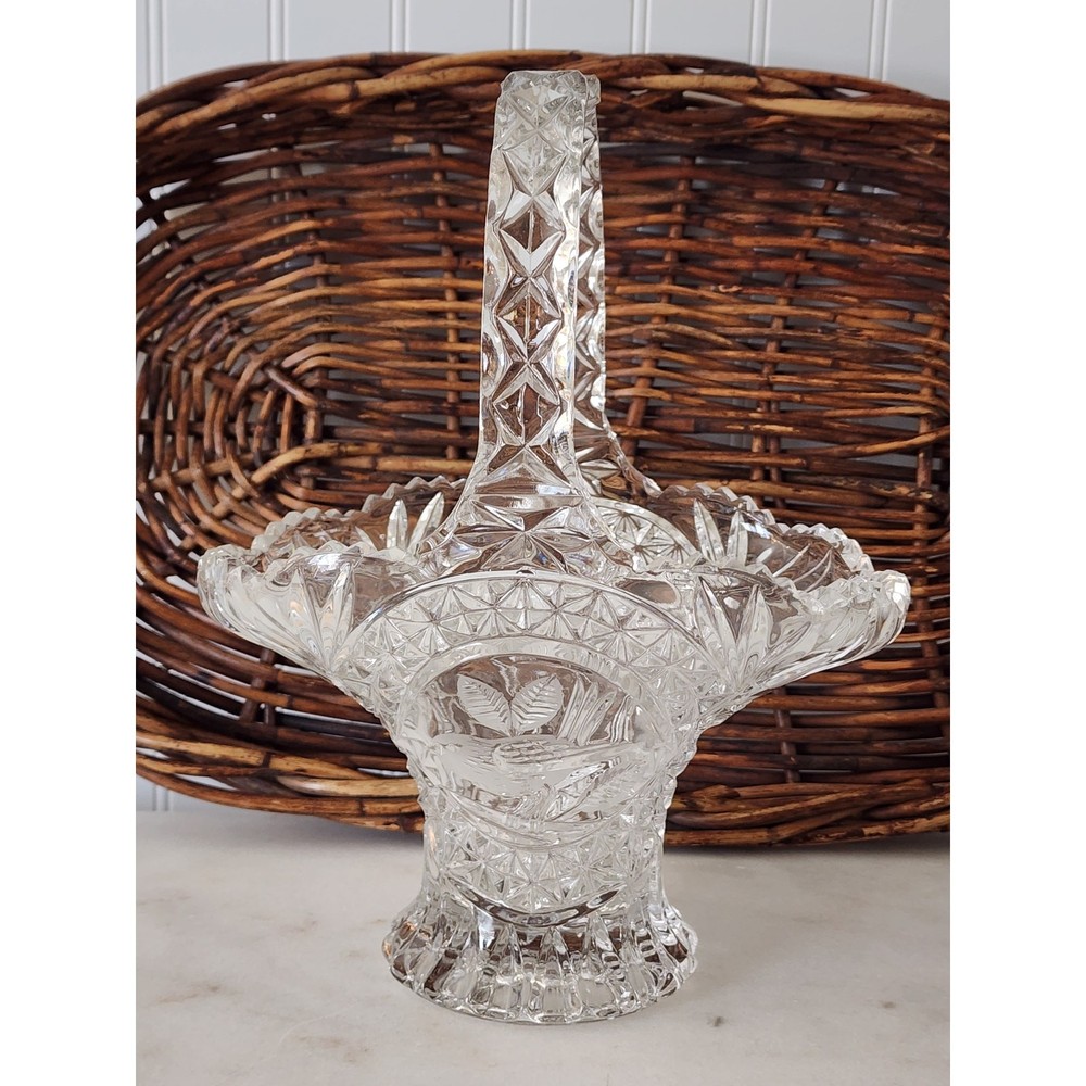 Hofbauer Byrdes German Crystal Spring Easter Basket
