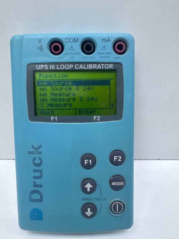 GE Druck UPS III LOOP CALIBRATOR