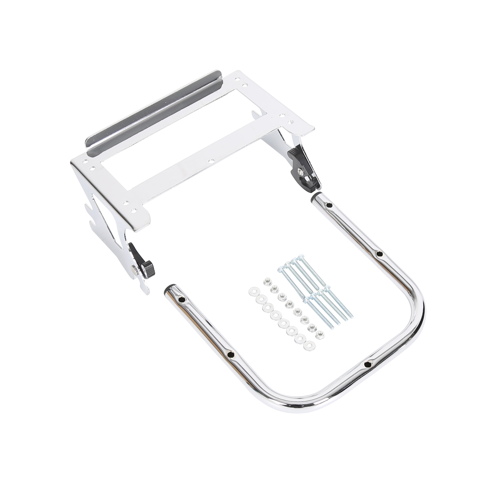 For Harley Touring 97-08 Detachable Two-Up Tour Pack Mount Rack Docking Hardware