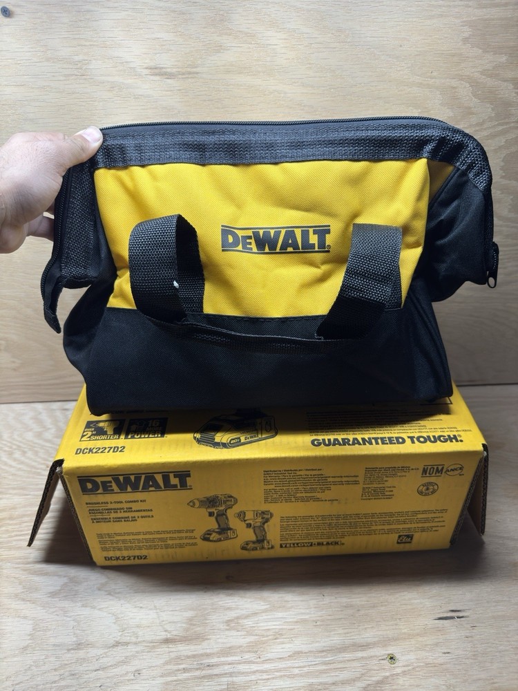 DEWALT 20V MAX 2-Tool Brushless Power Tool Combo Kit with Soft Case