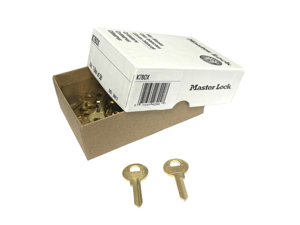 Master Lock K7BOX Key Blanks (50-Pack)