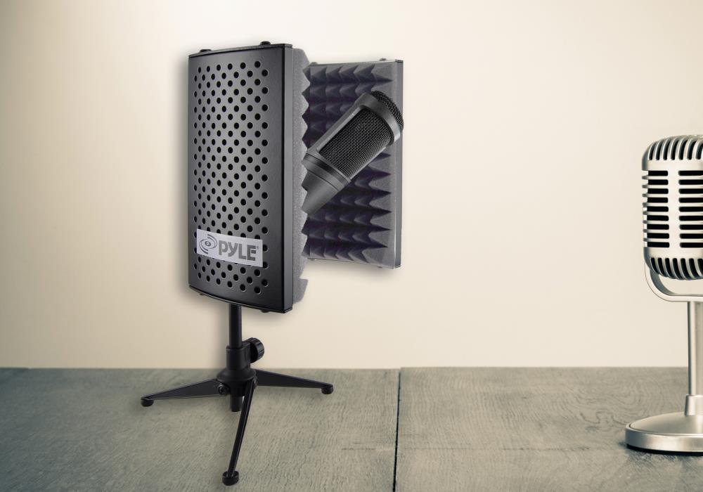 PSMRS08 Compact Microphone Isolation Shield Studio Mic Sound Dampening Reflector