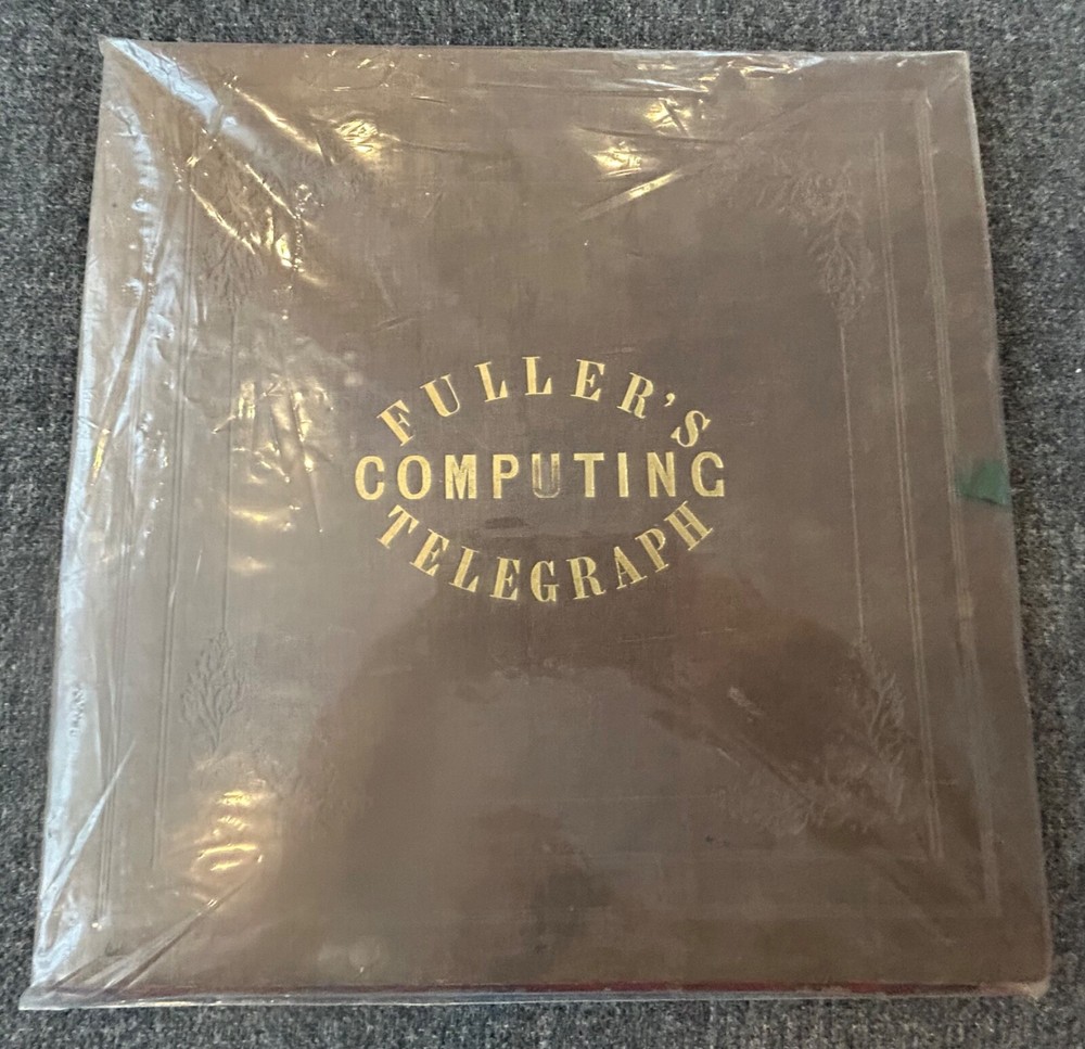 Antique Fuller's Computing Time Telegraph / Palmers Computing Scale @ 1847