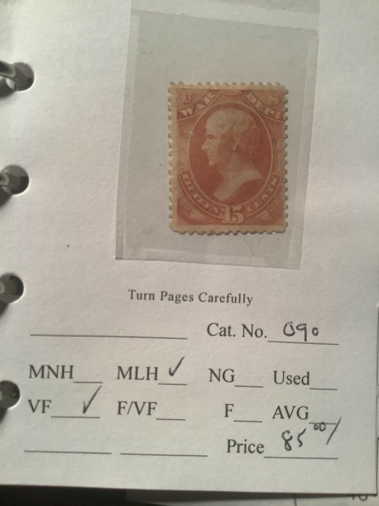 US Official Stamp Scott # O90 MH^