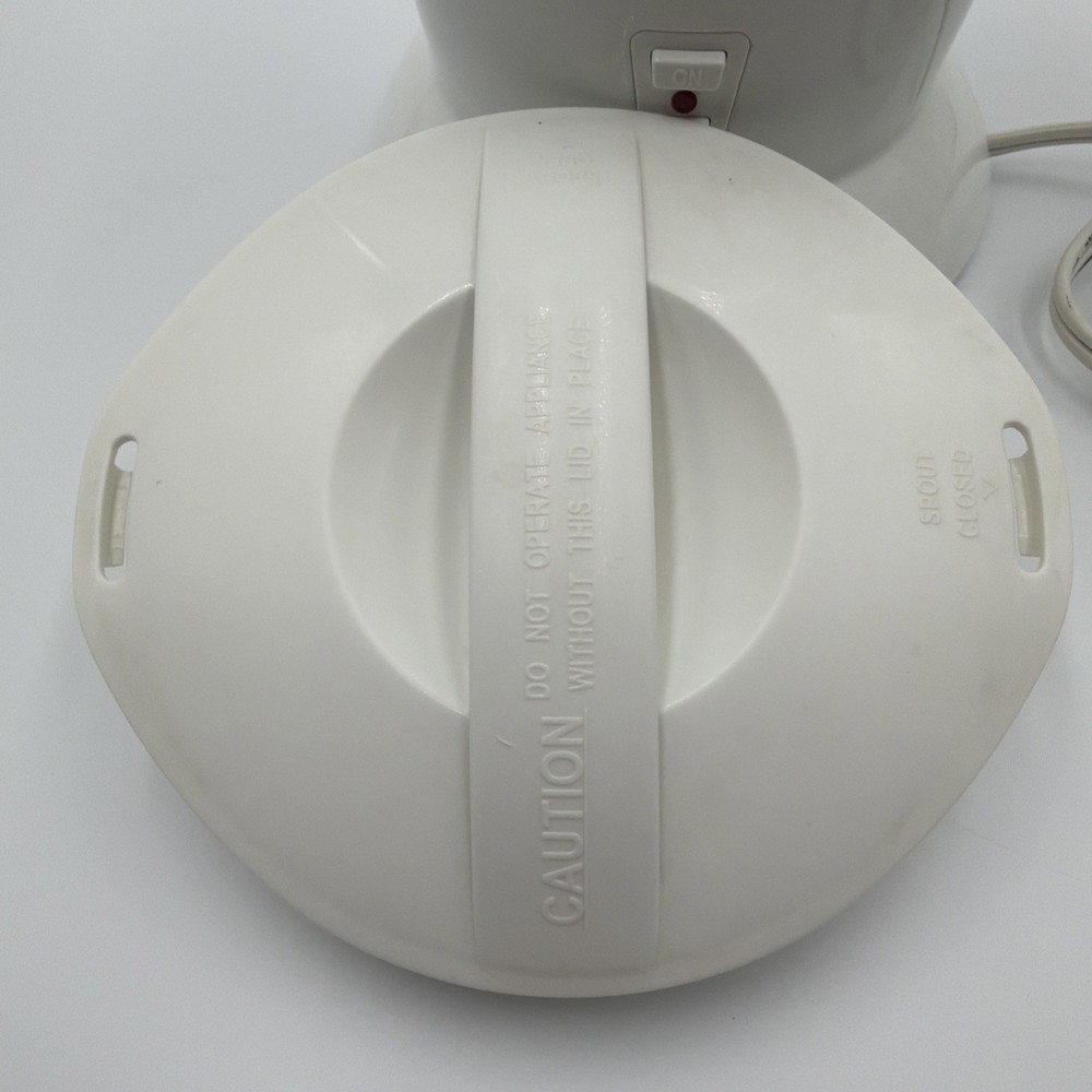 Mr. Coffee Cocomotion 4 Cup Automatic Hot Chocolate Cocoa Maker - White