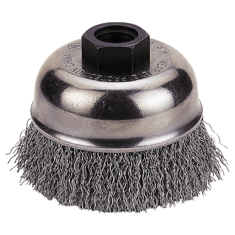 1423-3158 Crimp-Type Wire Cup Brush 4" Diameter