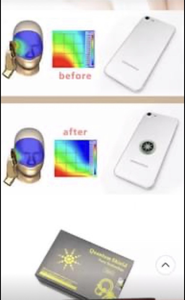 cellphone anti radiation sticker