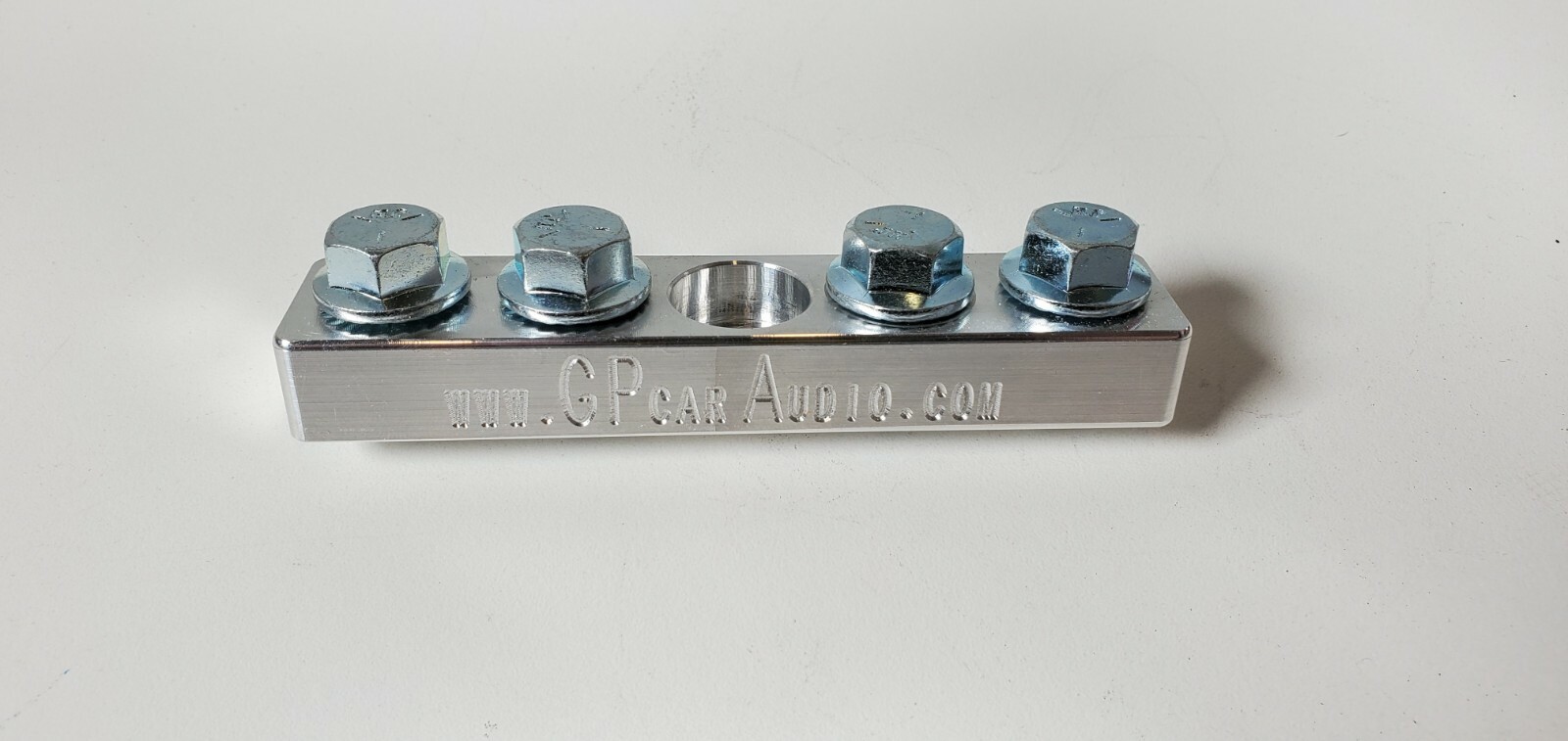 GP Audio 4 Spot Alternator Distribution Block 1/0 2/0 lug Battery Terminal input