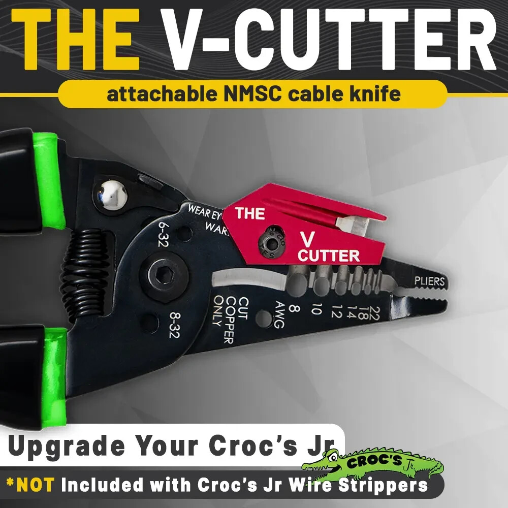 Rack-A-Tiers 47002 Croc's Jr. Needle Nose Wire Strippers