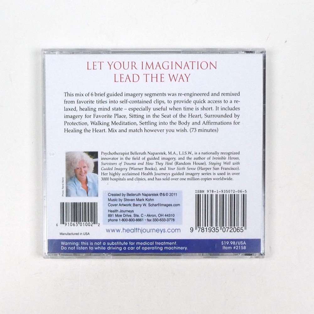 GUIDED IMAGERY MIX CD Belleruth Naparstek Self Hypnosis Meditations compilation