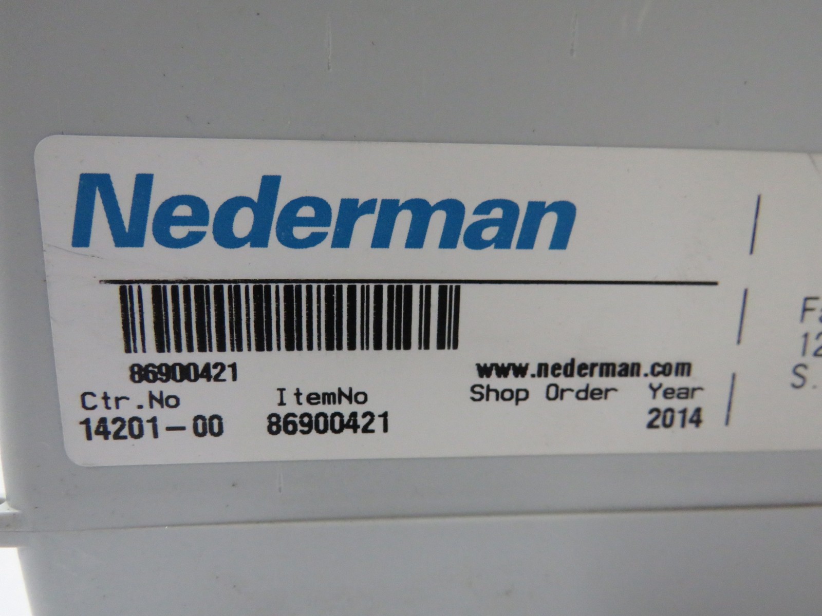 Nederman 14514222 N27 Fan Assembly 330/575V 3.9/2.2A 3-Ph NOP