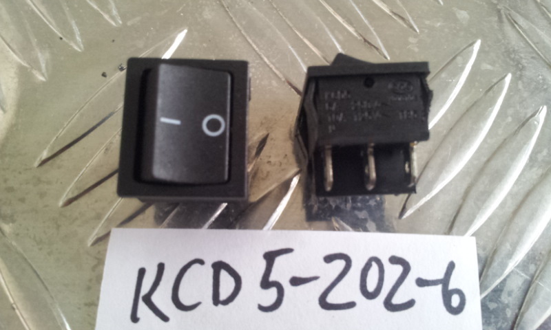 Rocker switch rocker switch switch ETKCD5-202-6 latching