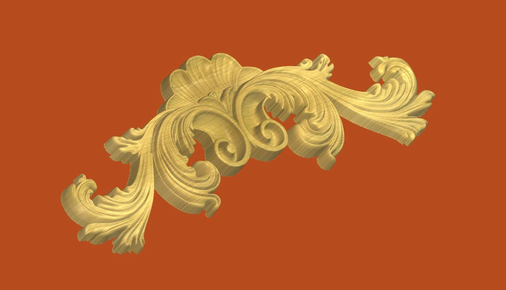 DH 004 - 3d STL Relief Model for CNC Machine