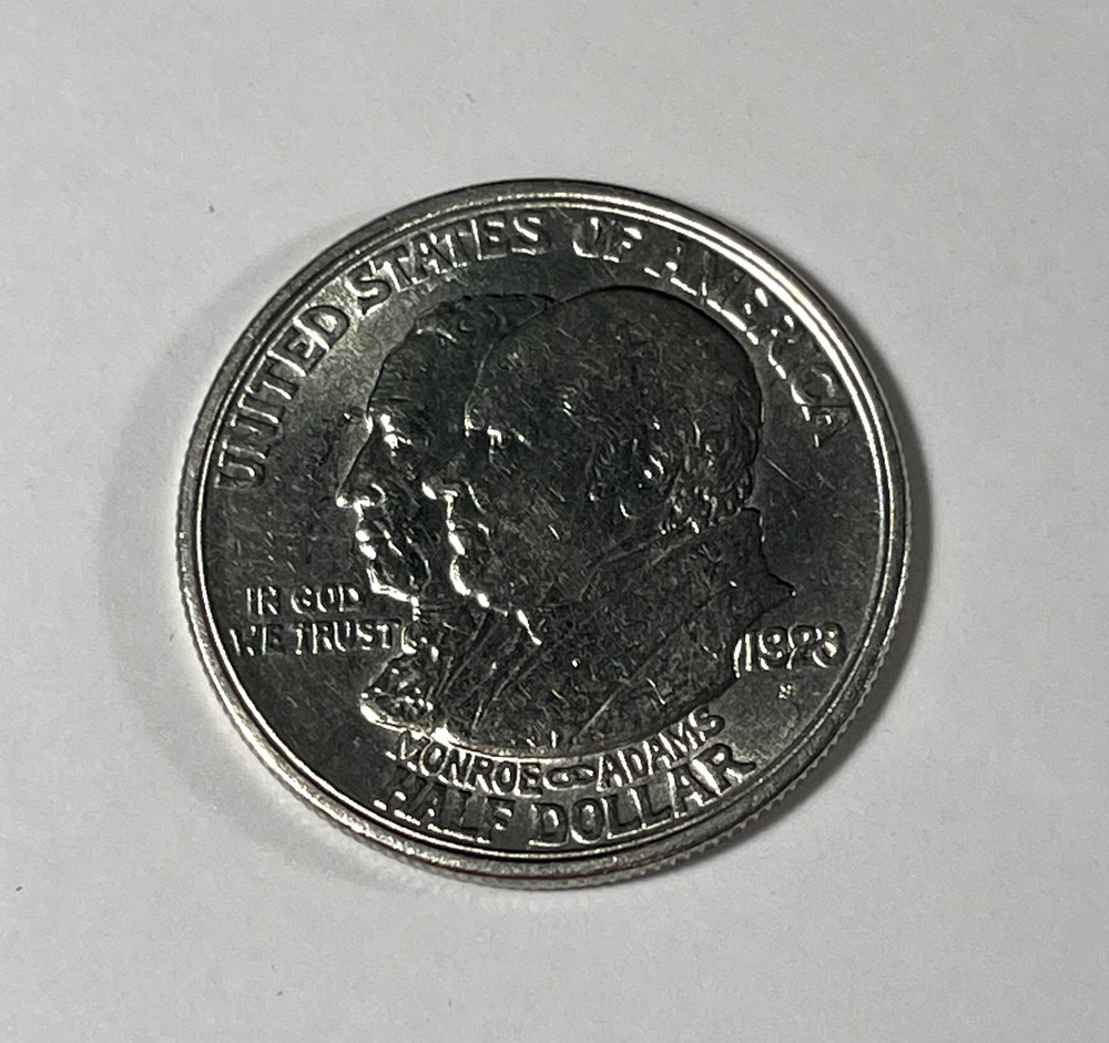 Commem 1923 Monroe 50C (#19251) BU