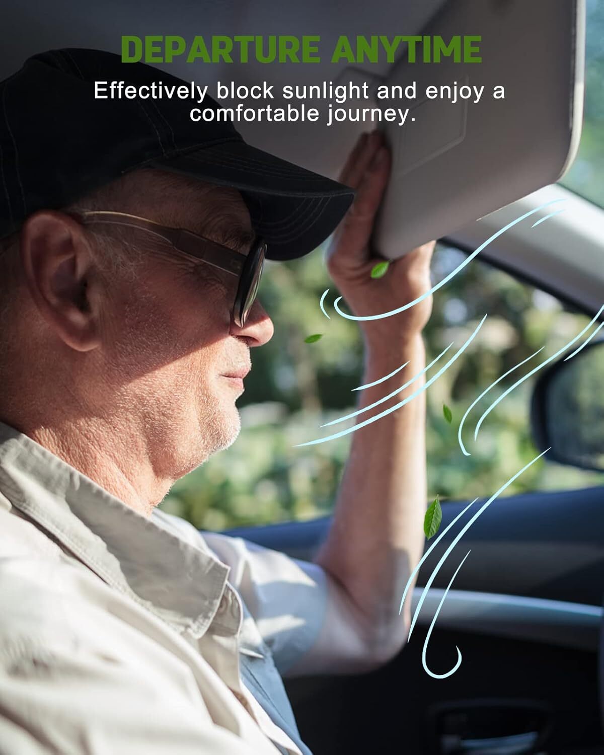 For Nissan Pathfinder 2013-2016 2017 2018 Sun Visor Left SIDE DRIVER 96401-9PB0A