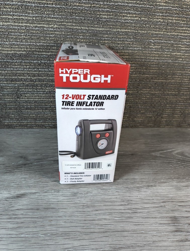 Hyper Tough DC12V Standard Tire Inflator