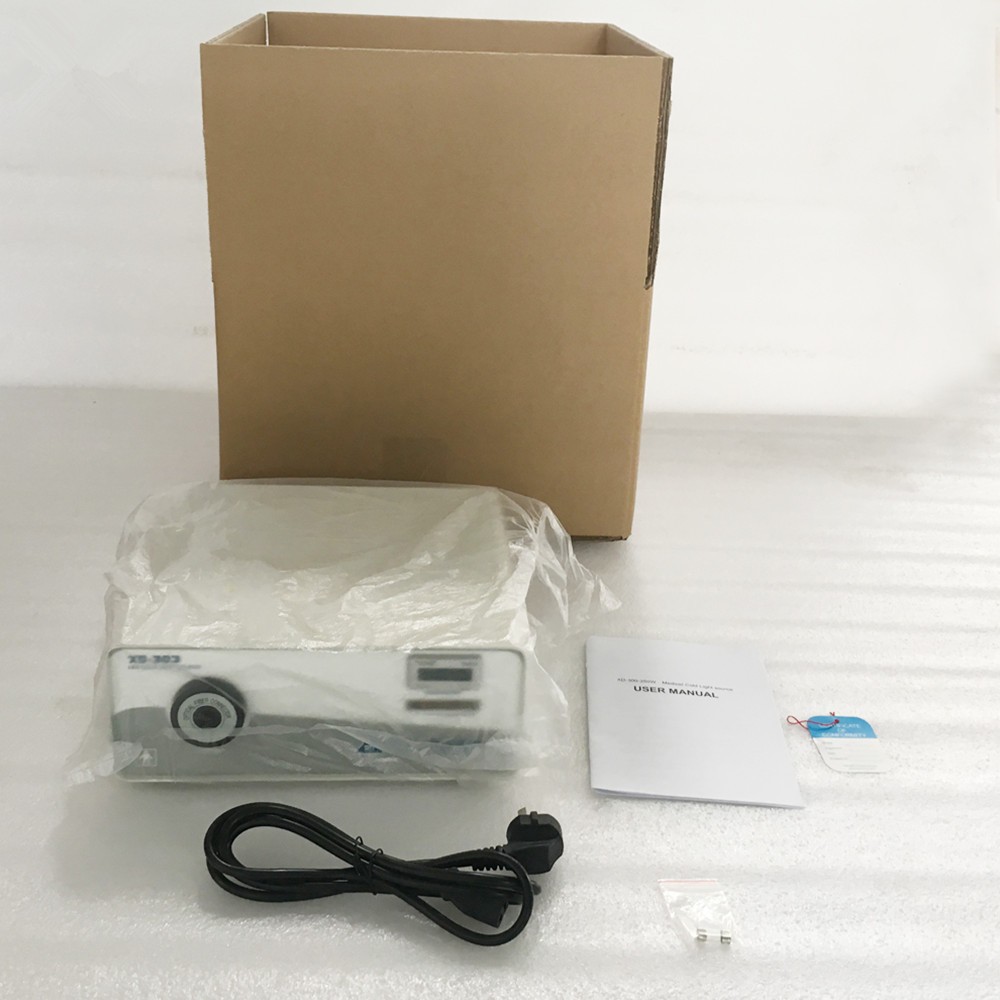 80W LED Medical Cold Light Source Endoscopy Cold Light Source for Inspection