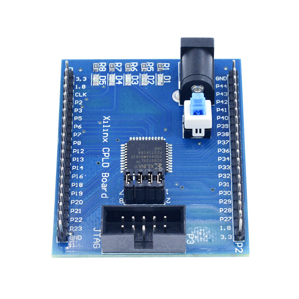 XC9572XLCPLD AMS Development Learning Test Board + 4 Programm LED