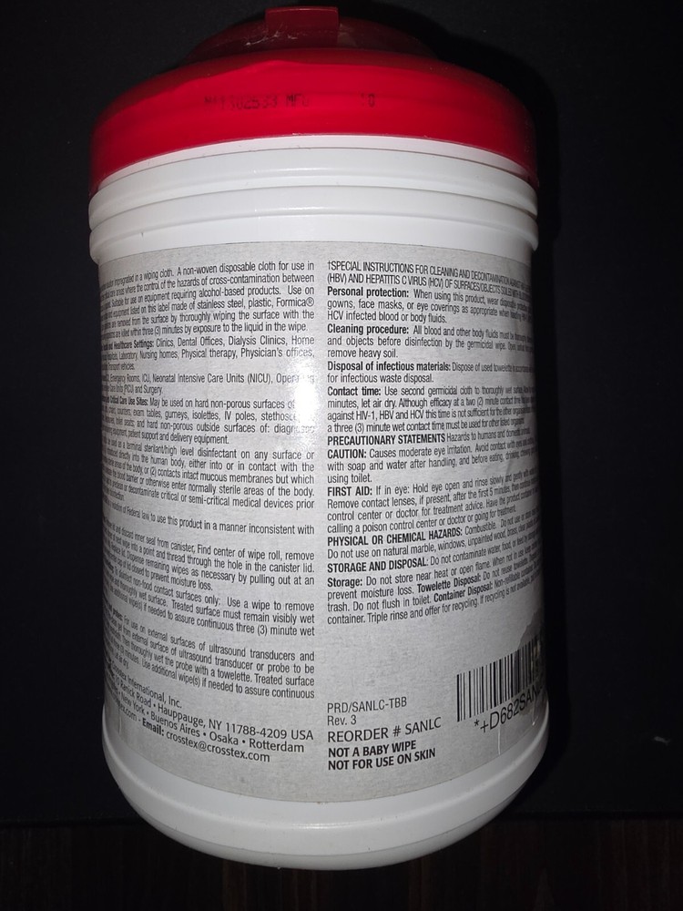 Sanitex Plus® Wipes (Extra Large) 160 Count