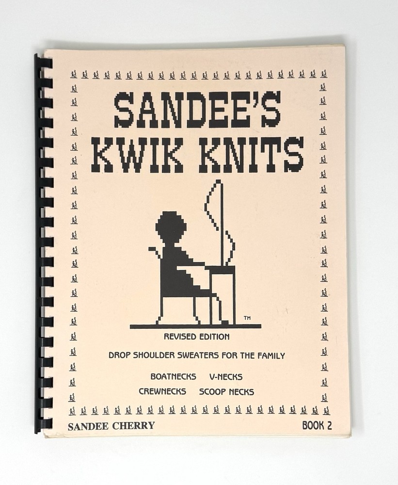 Machine Knitting Patterns - Standee’s Kiwi Knits - Sande Cherry. Book 2