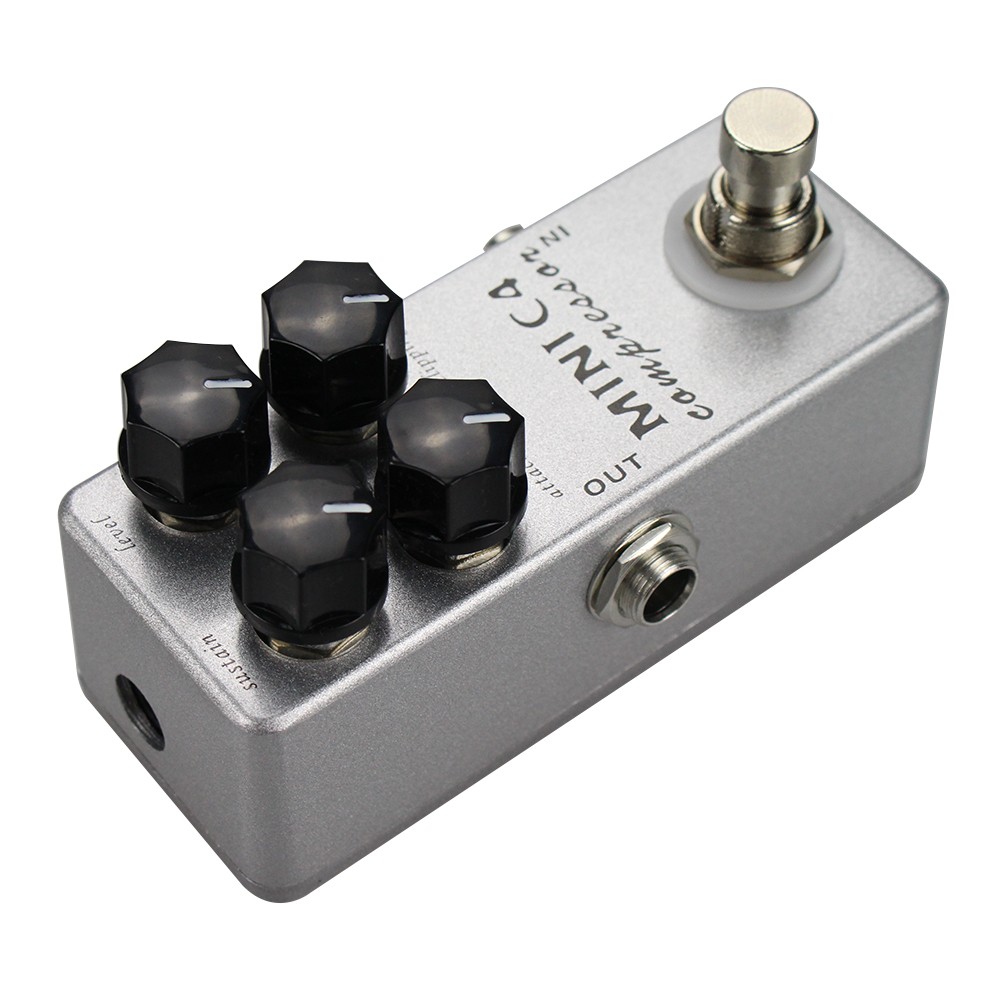 Mosky C4 COMPRESSOR Guitar Effect Pedal Sustain Level Attack Control True Bypass