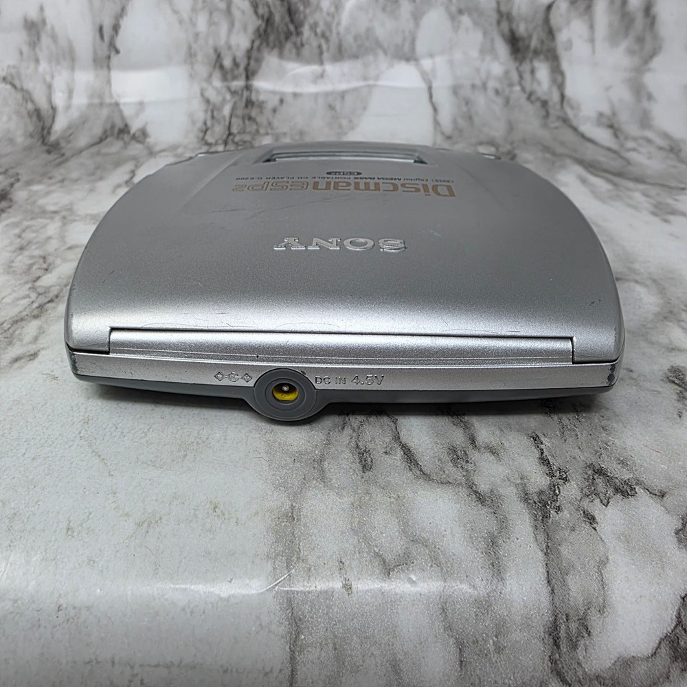 Sony Discman ESP2 Mega Bass Portable CD Player D-E200 Working with Issues