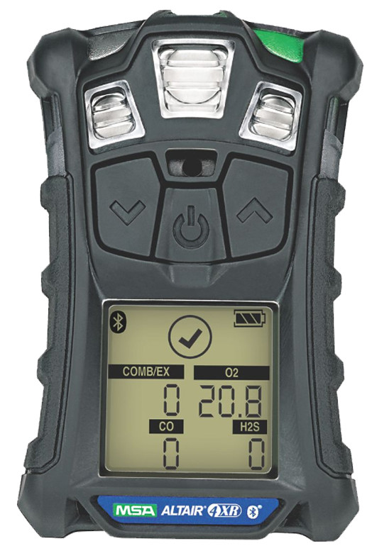MINE SAFETY 10178566 ALTAIR 4XR Multigas Detector, Charcoal Case - NEW