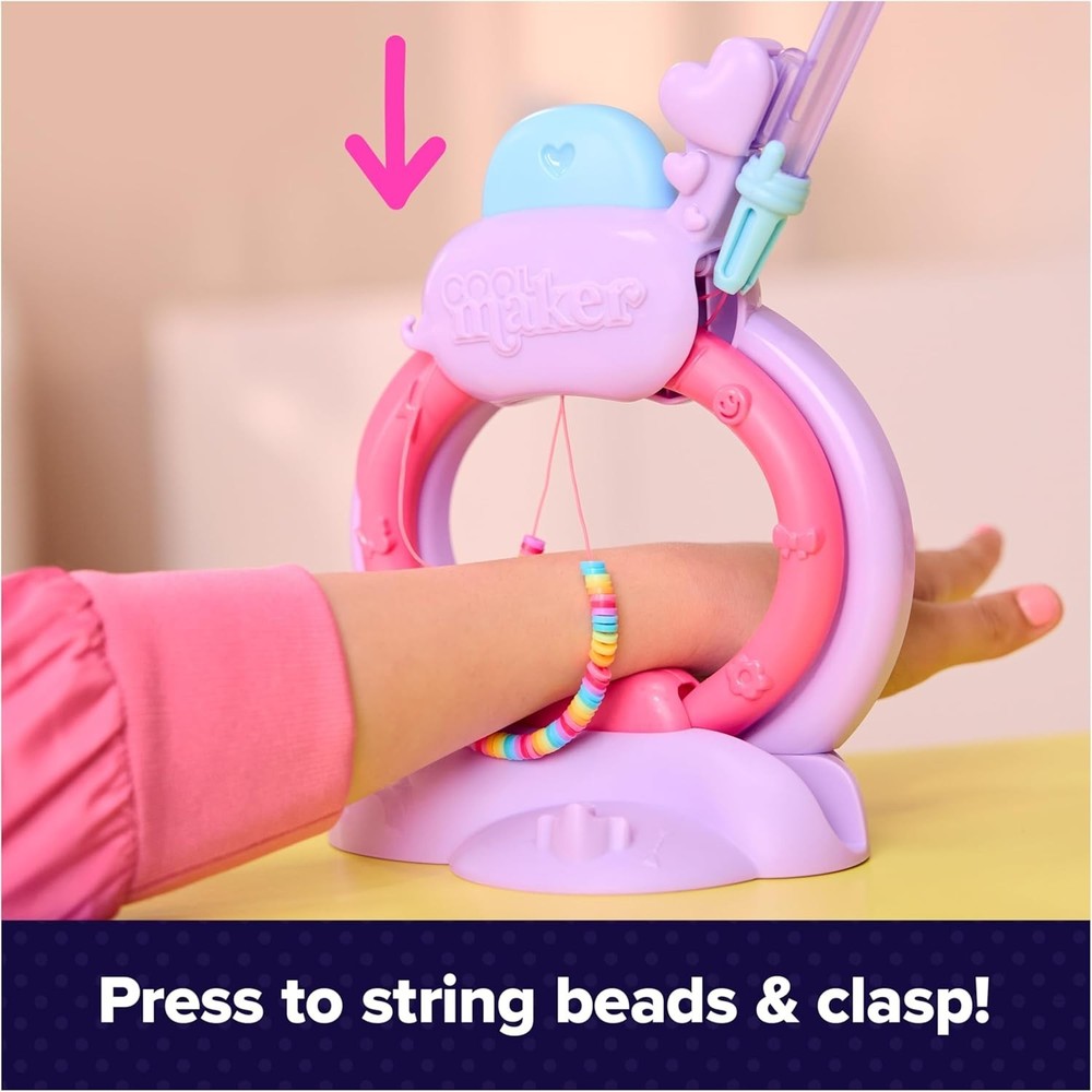Stack’d Heishi Studio Bracelet Making Kit with Easy Beading Pen & Over 1200 B...
