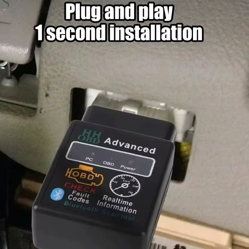 Car Bluetooth OBD2 Scanner Code Reader Automotive Diagnostic Tool OBDII ELM 327