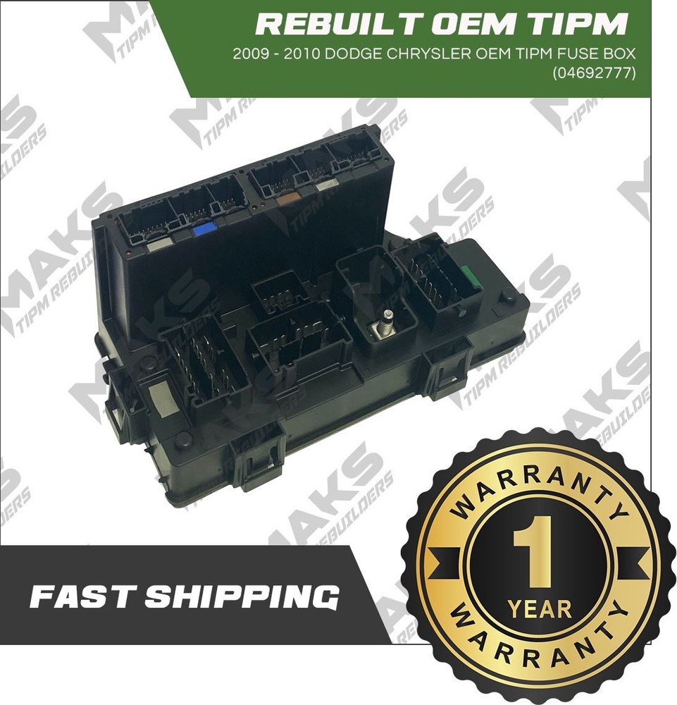 2009-2010 Dodge Chrysler OEM Rebuilt TIPM 04692777 *PROGRAMMING INCLUDED!*