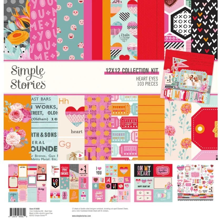 Simple Stories Heart Eyes Collection Combo