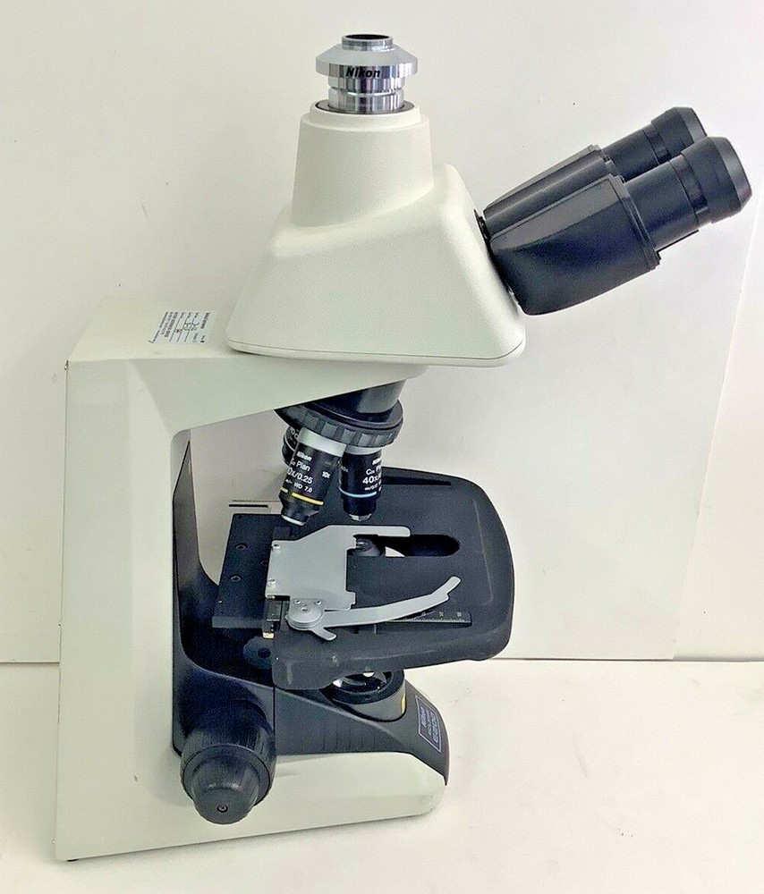 Nikon Eclipse E200 Trinocular Microscope Pro Biological Microscope 10X/40X/100X
